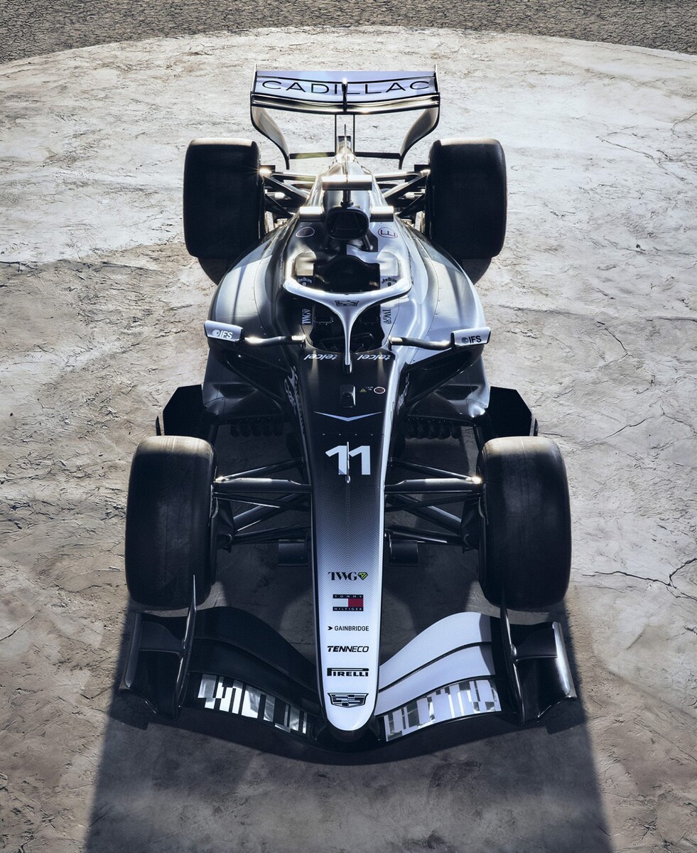 Ливрея болида Cadillac на сезон-2026 в Формуле 1Фото: Cadillac F1 Team  📷
