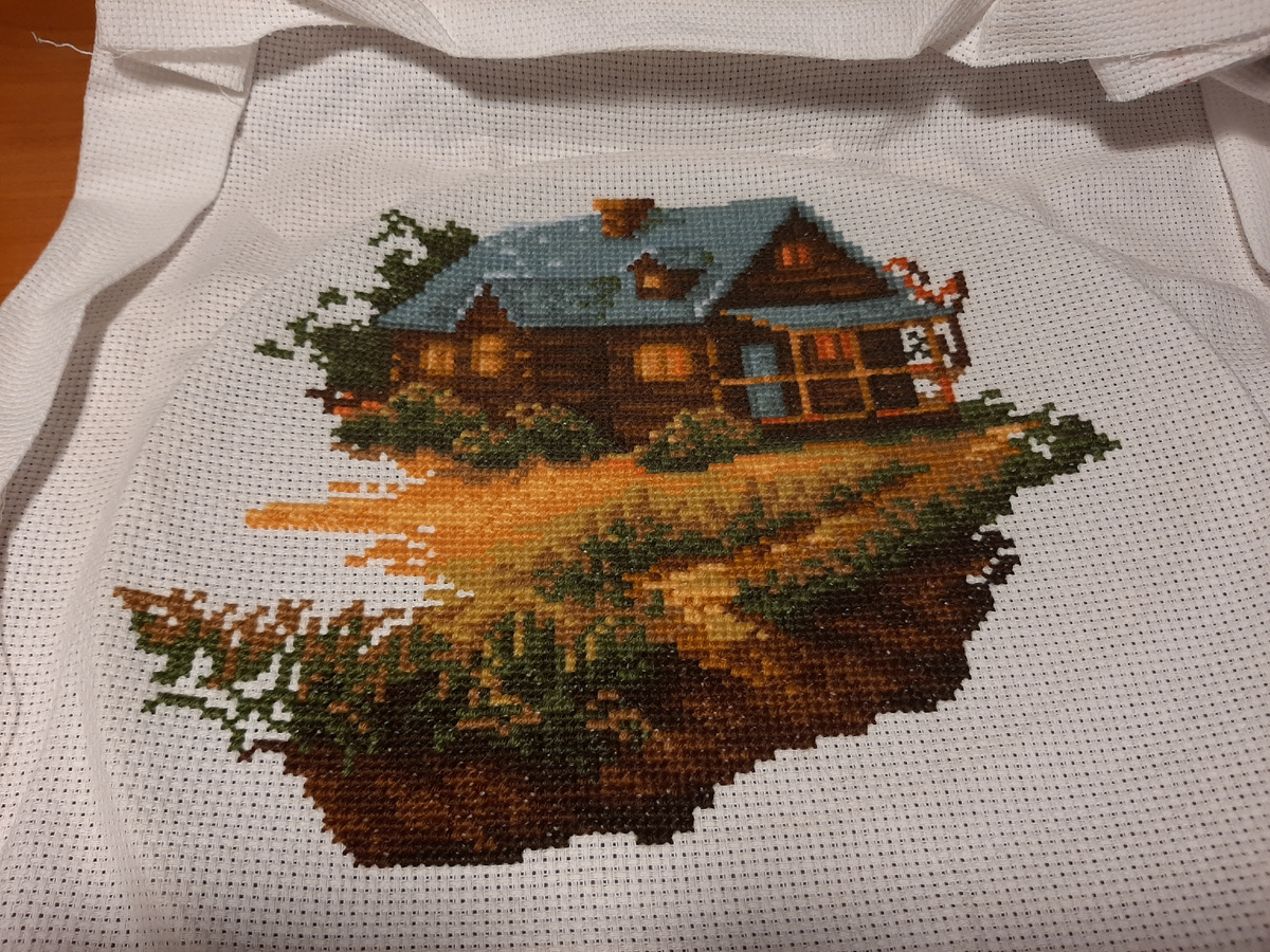 фото перед тем как передвинуть пяльца