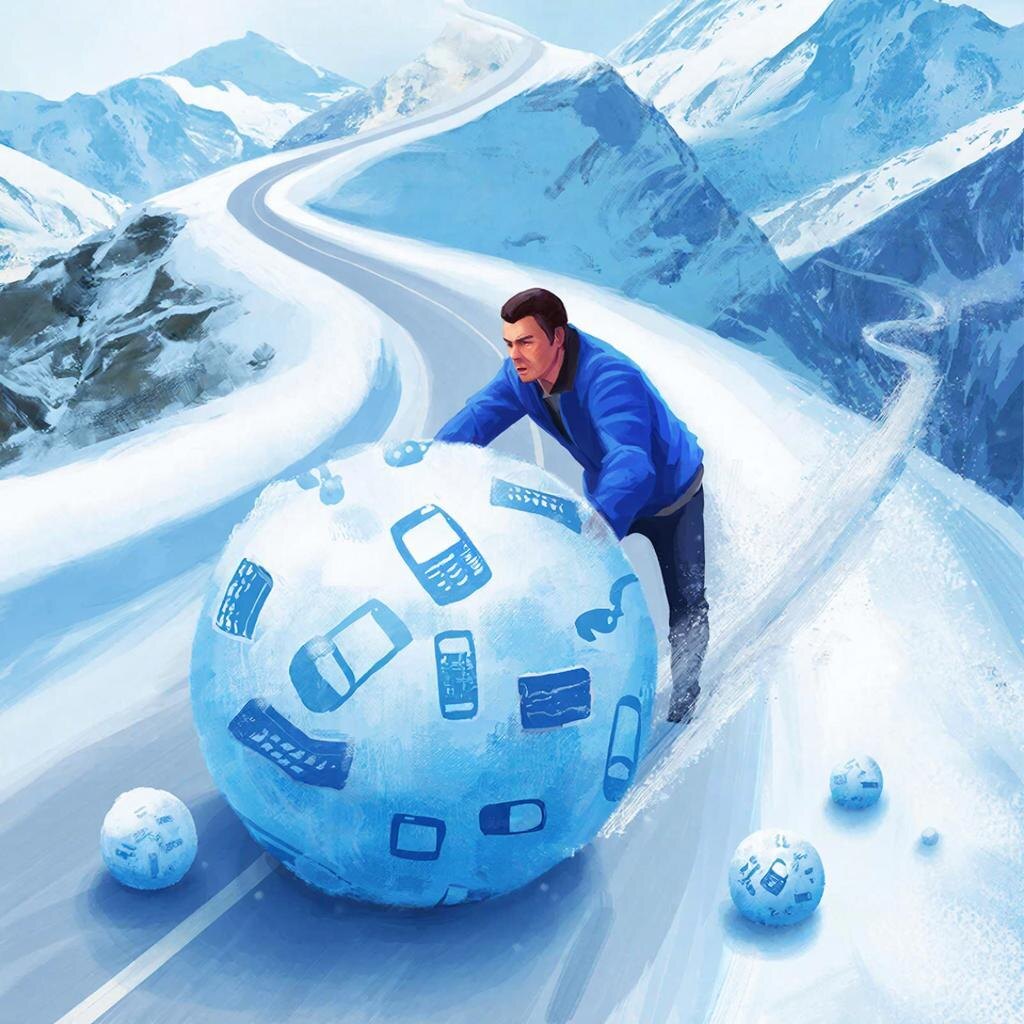 Как быстрее избавиться от долгов. Фото создано ИИ.