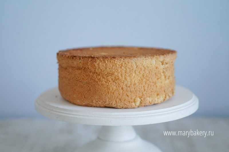 Пышный классический бисквит — основа для домашних тортов