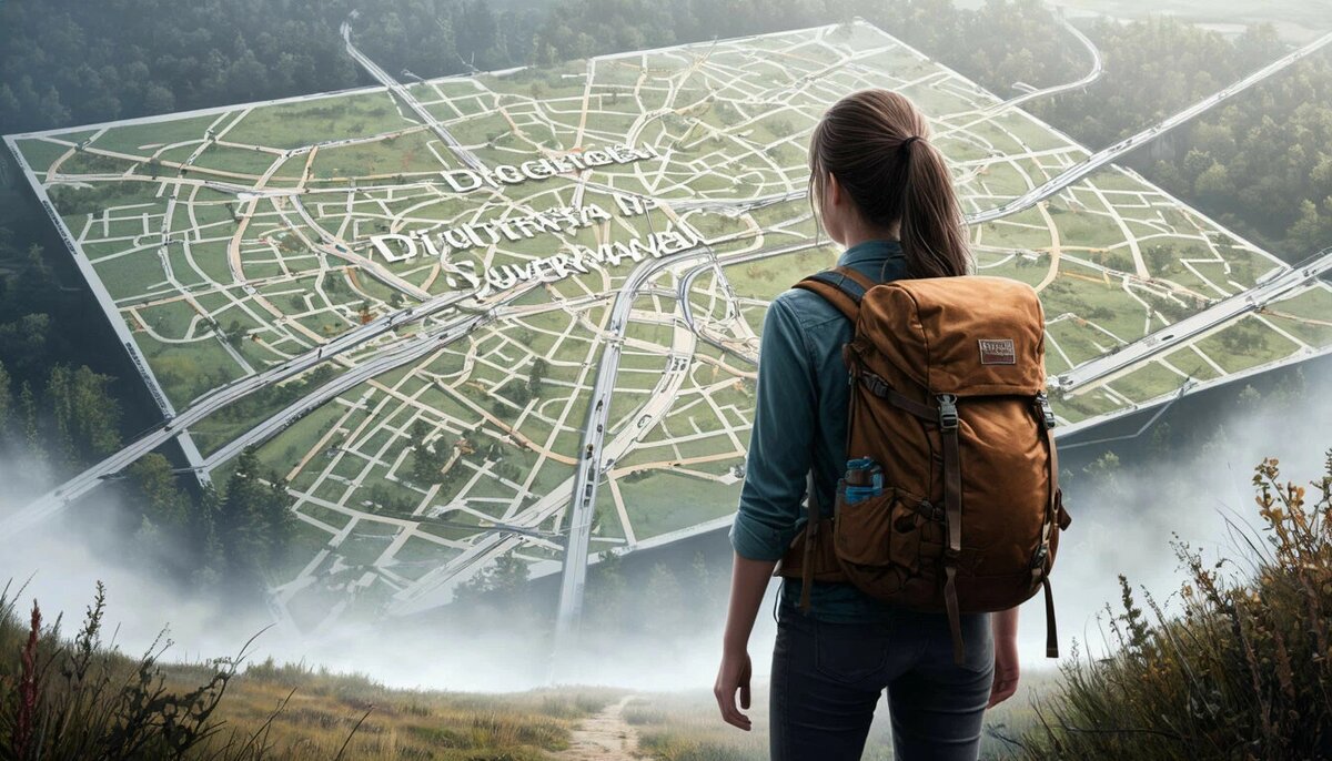 Так выглядел мой план 2.5 месяца назад: большая карта с кучей возможных путей. Я ещё не знала, какие дороги окажутся тупиковыми, а какие приведут к новым открытиям.