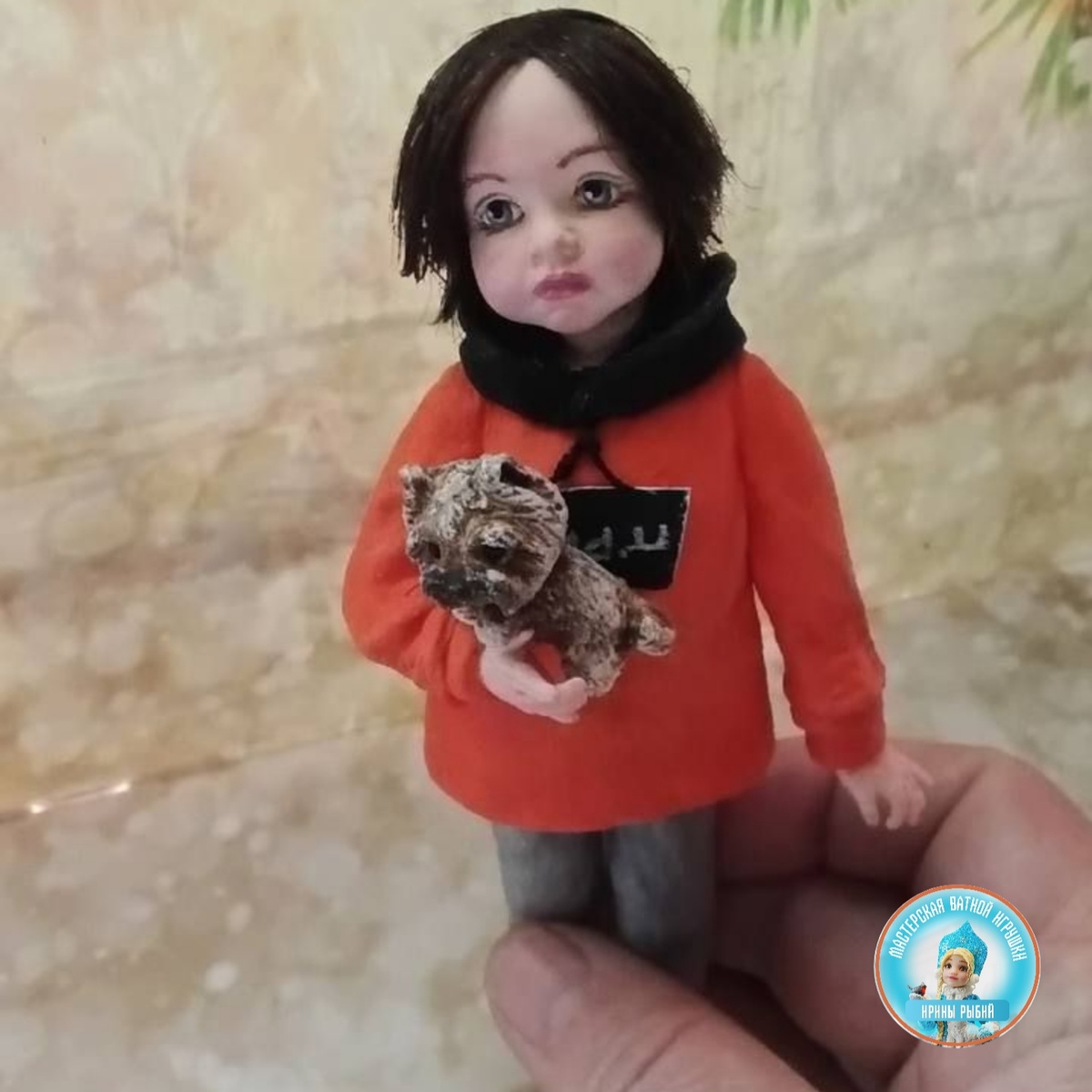 Фото предоставлено мастерской "Ватные игрушки Ирины Рыбий"