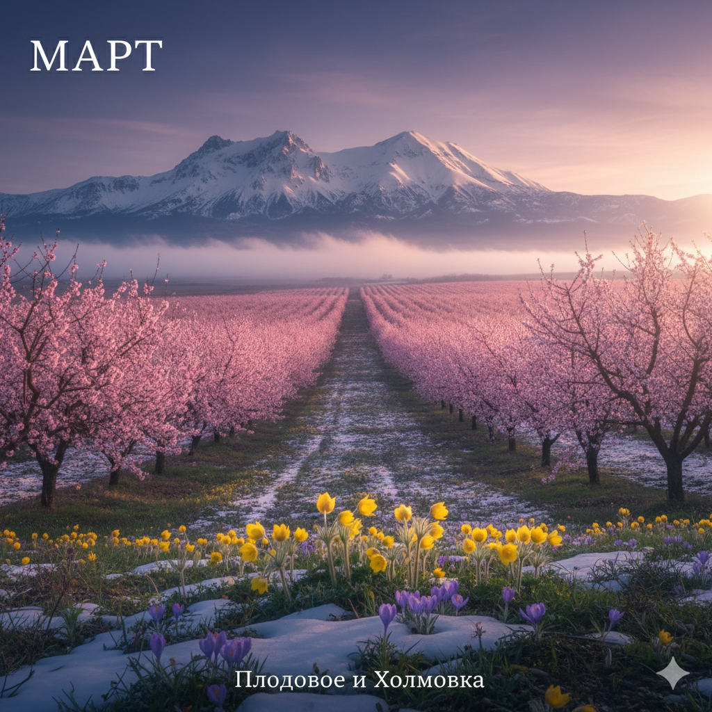 Ехать в марте нужно за нежностью, а за страстью — возвращайтесь в мае.