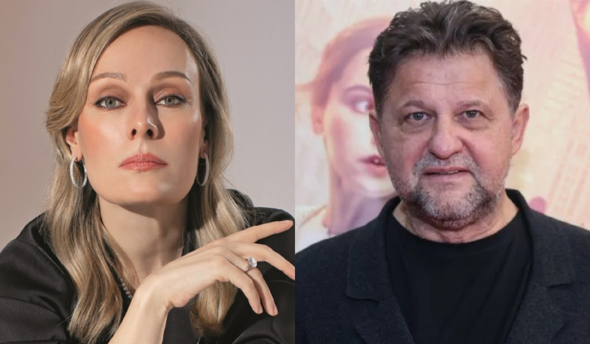 на фото Ольга Ломоносова и Александр Самойленко