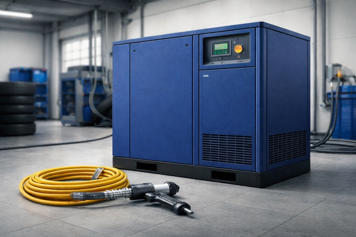 Поэтому при выборе компрессора для шиномонтажа важно учитывать не только цену, но и реальные рабочие нагрузки.

