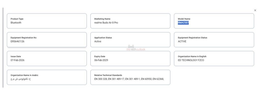    наушники Realme