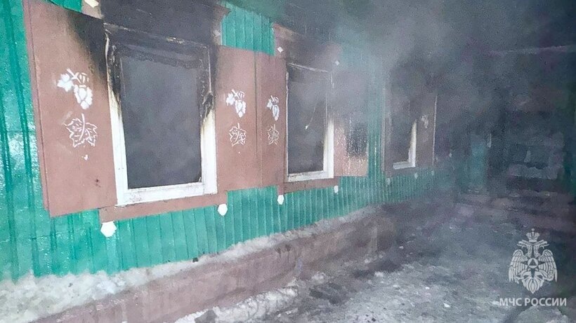    Пожар в Балашовском районе. Фото ГУ МЧС по Саратовской области