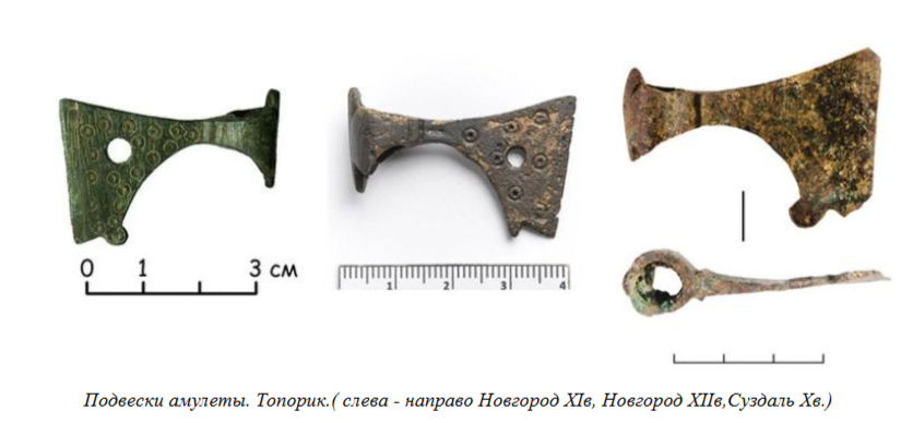 Древнерусские обереги "Топорики". Часть 1.