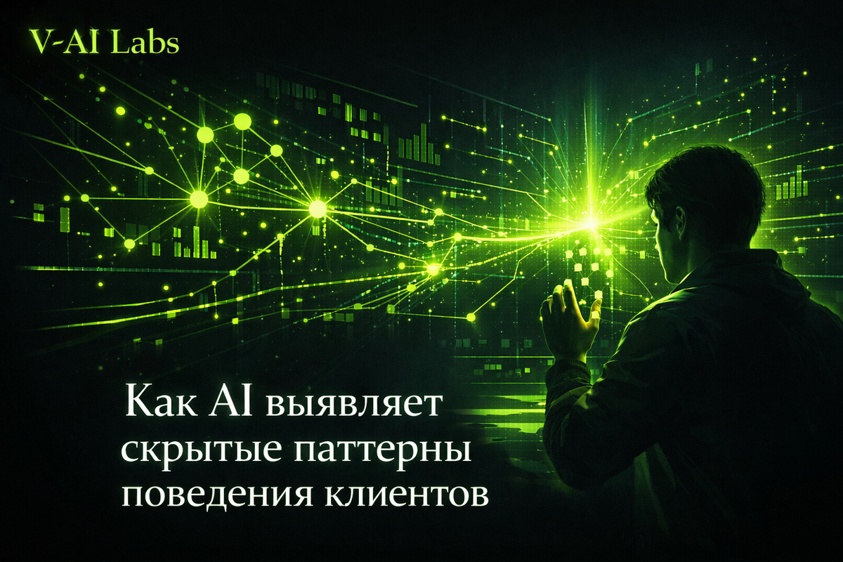    AI-аналитика помогает находить скрытые паттерны поведения клиентов и увеличивать продажи