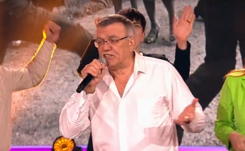    скрин с передачи "Песни от всей души"