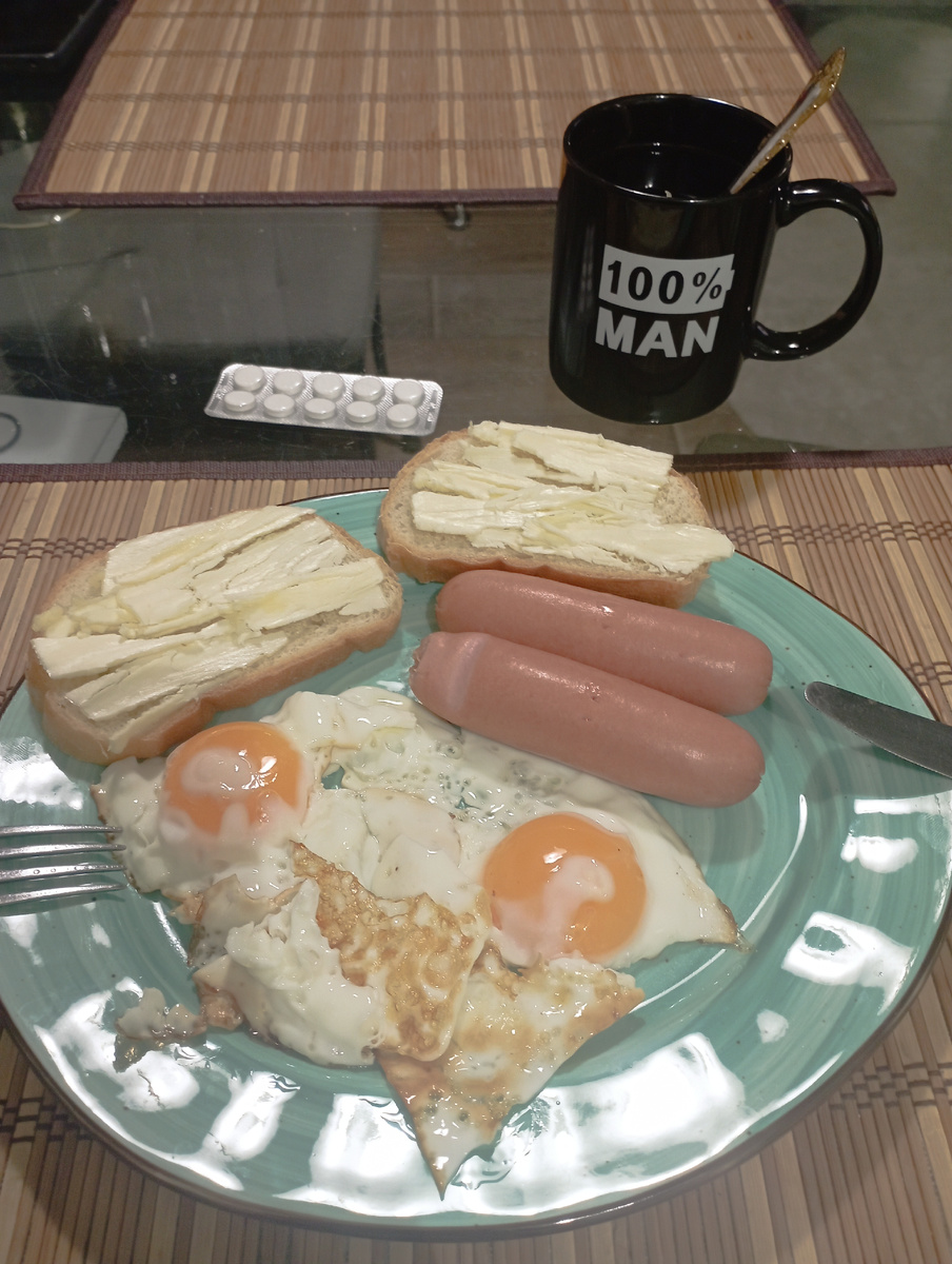 Голодным сын в школу не ушёл... 