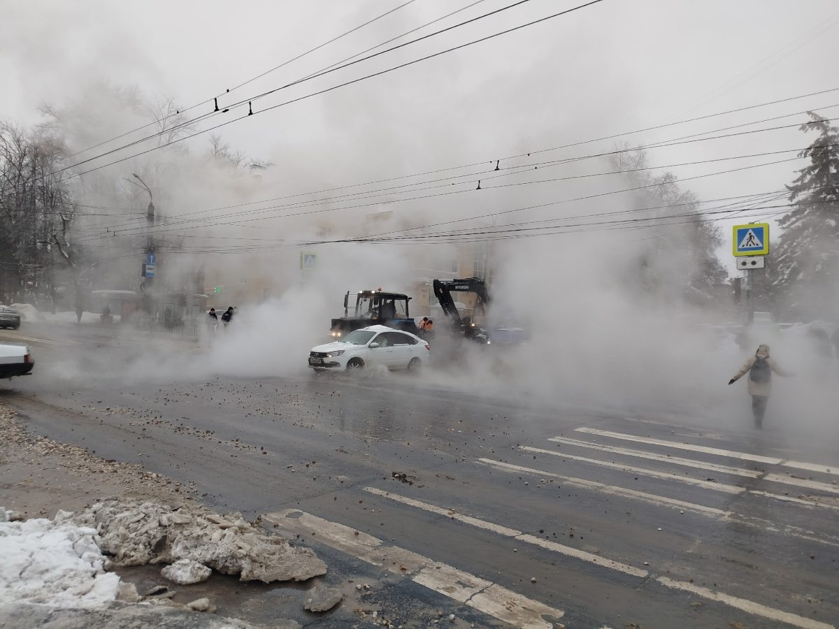    Из-за сильного пара на участке ухудшена видимость