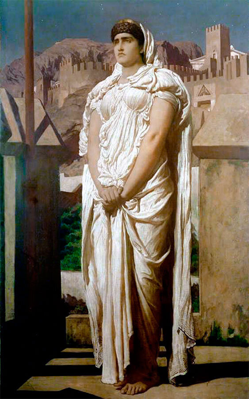 Фредерик Лейтон. Клитемнестра, 1874. Дом-музей Лейтона, Лондон