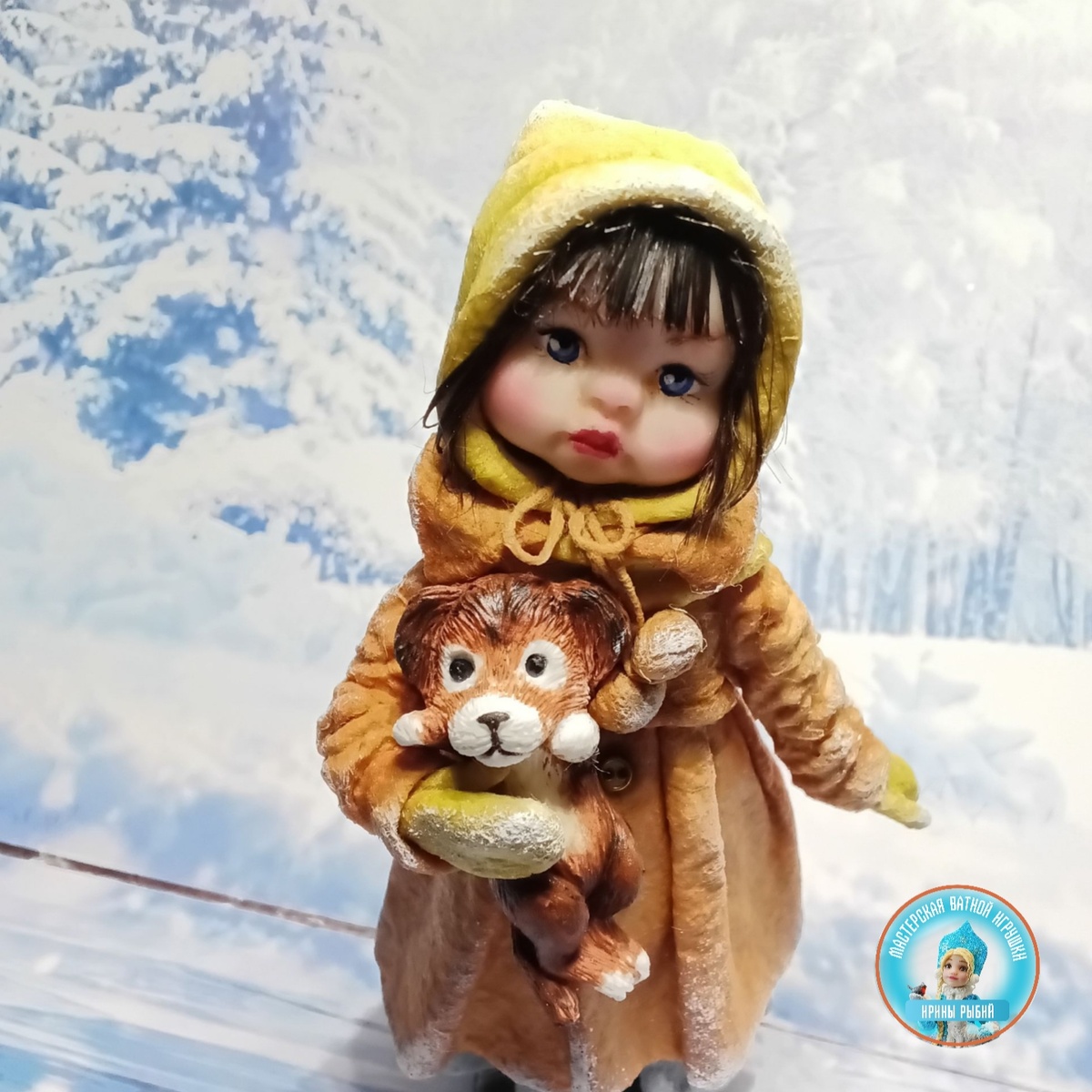 Фото предоставлено мастерской "Ватные игрушки Ирины Рыбий"