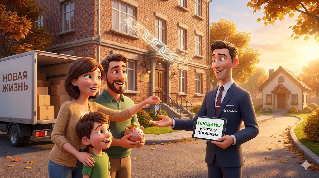 Как продать квартиру, если она в залоге у банка