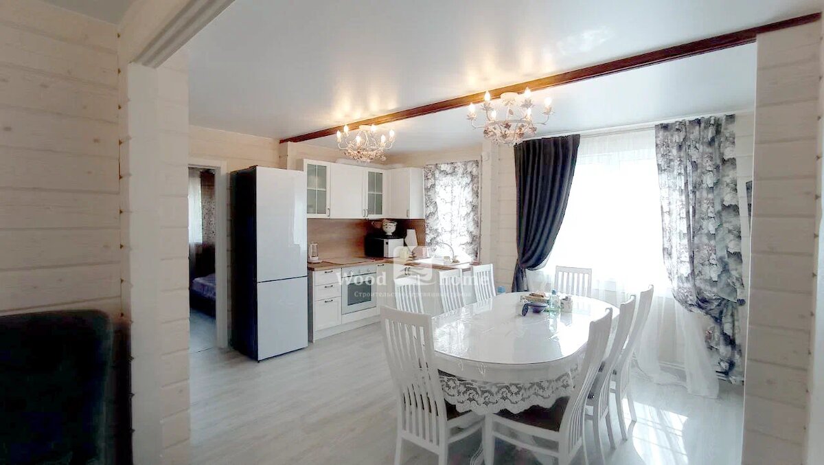 На фото: работа компании WOOD HOME