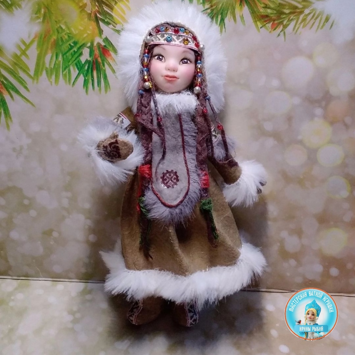 Фото предоставлено мастерской "Ватные игрушки Ирины Рыбий"