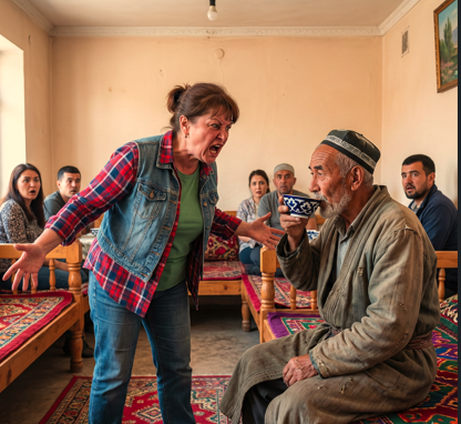 «У меня машину угнали, а ты чай пьёшь?» — кричала дальнобойщица хозяину кафе, но через час ей стало стыдно за свои слова