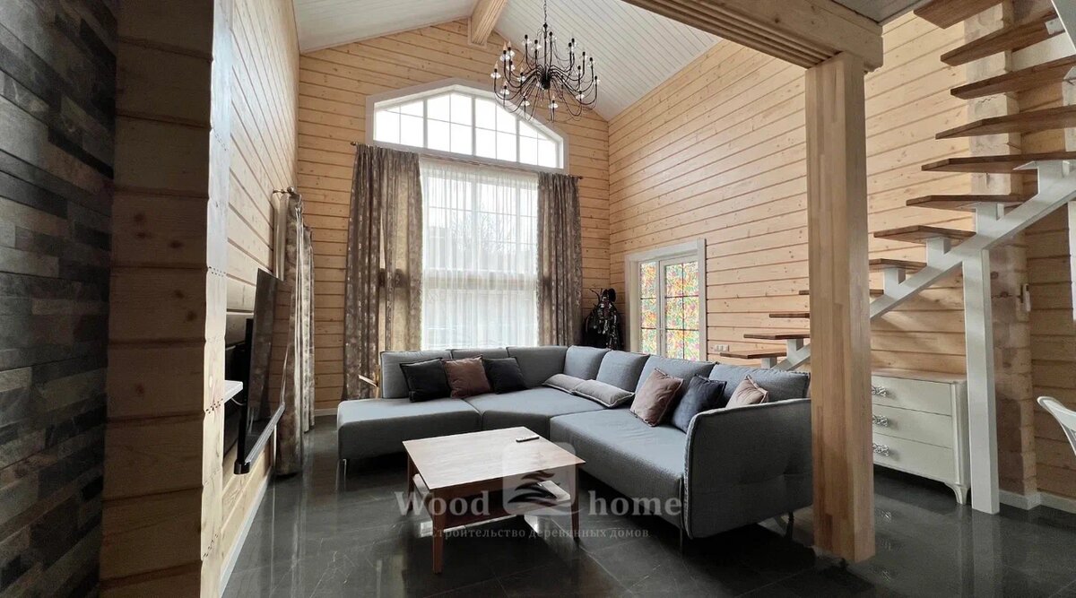 На фото: работа компании WOOD HOME
