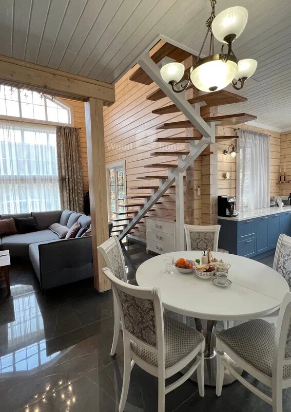 На фото: работа компании WOOD HOME