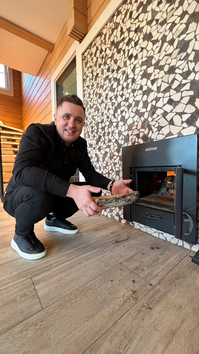 На фото: Григорий Готовский, руководитель компании WOOD HOME.