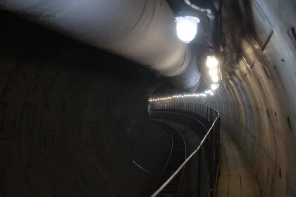    В Красноярске щит «Евгения» прошёл более половины тоннеля метро