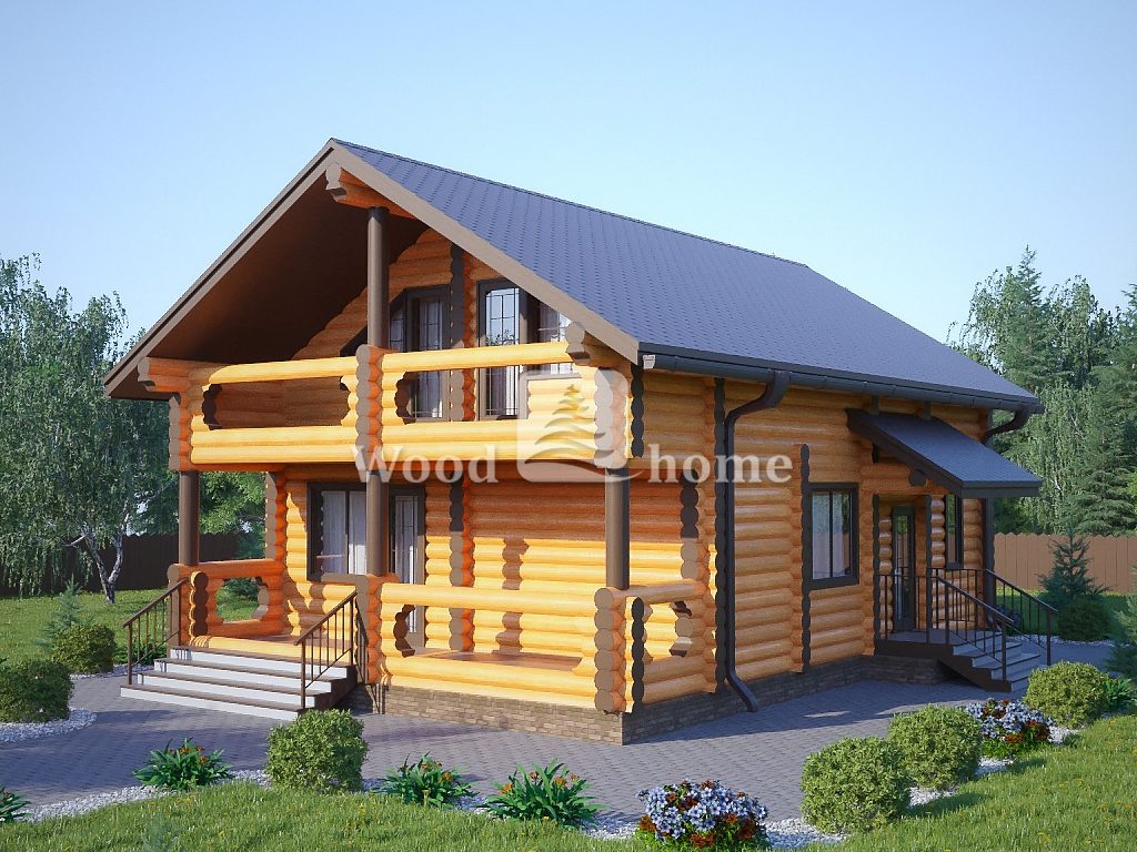 На фото: работа компании WOOD HOME