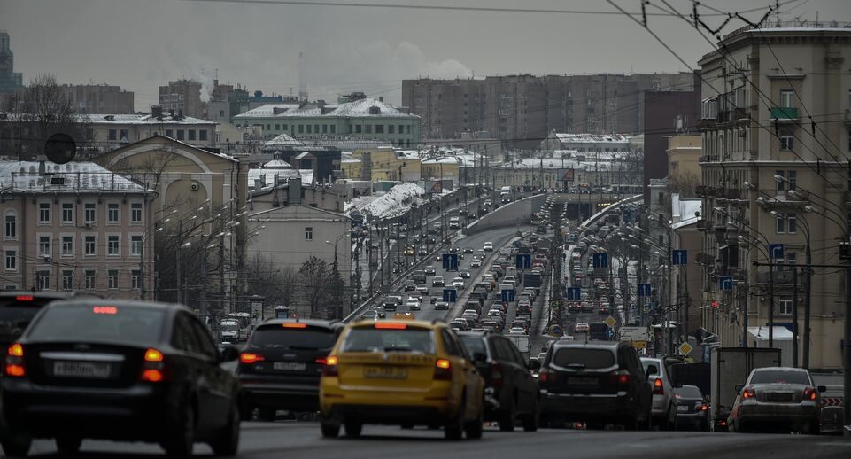   Дорожная ситуация в Москве / Медиасток.рф
