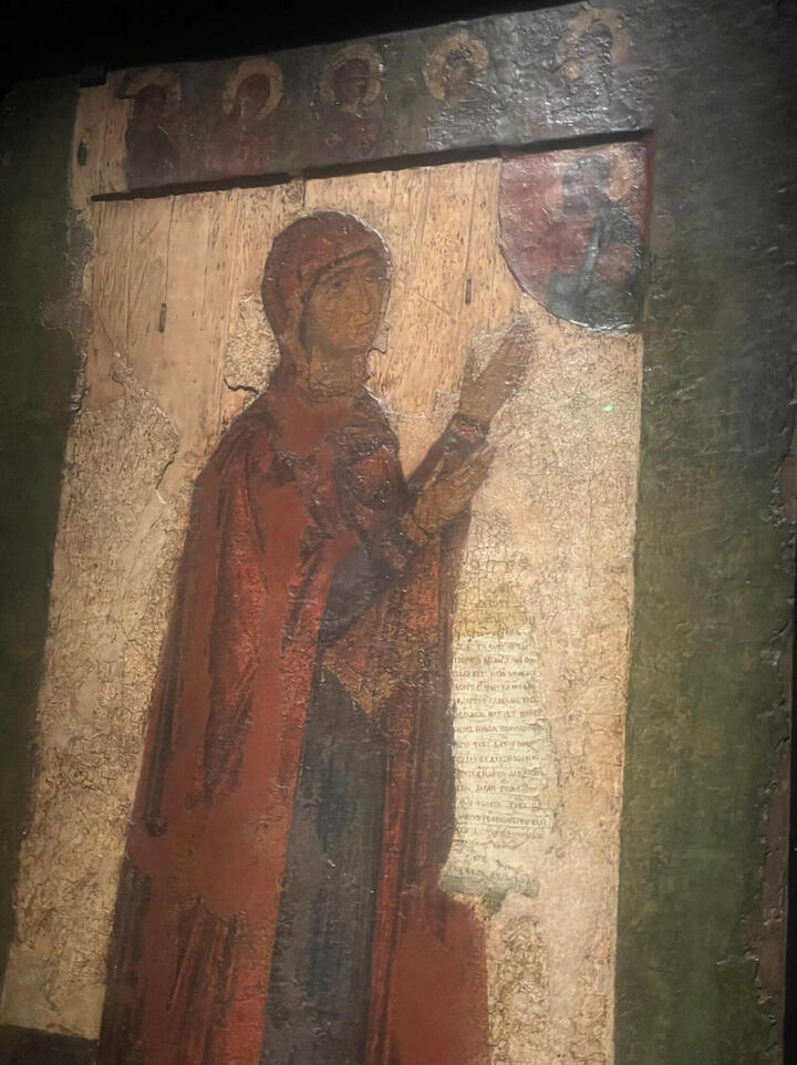 Богоматерь Боголюбская после реставрации. Источник фото mk.ru