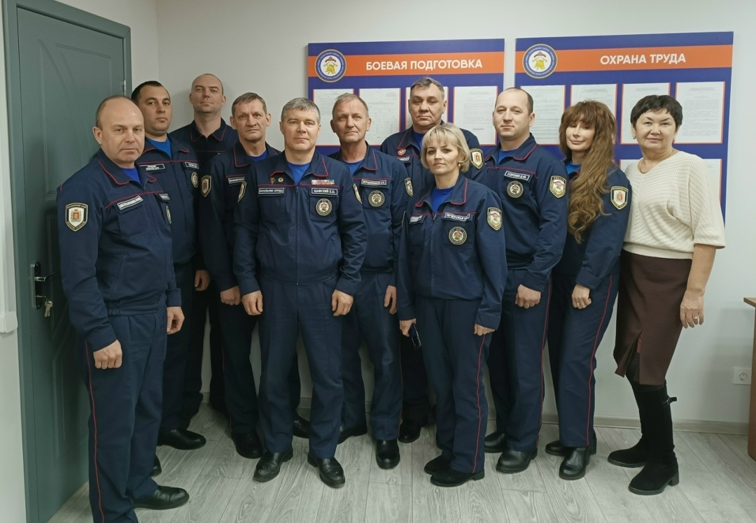 Коллектив отряда пожарной охраны № 2