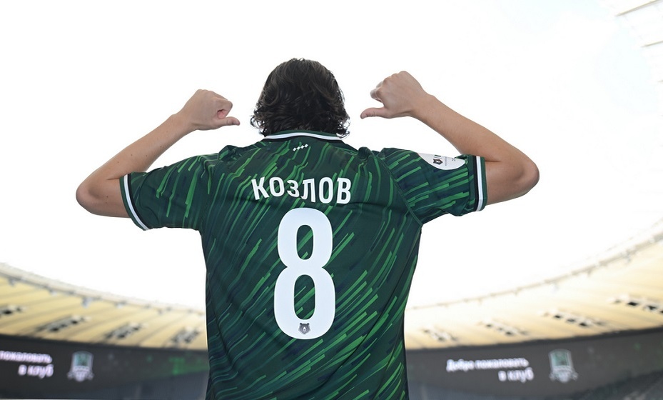    Козлов на фоне слухов о переходе в ЦСКА был замечен в составе «Краснодара». Фото: ФК «Краснодар»