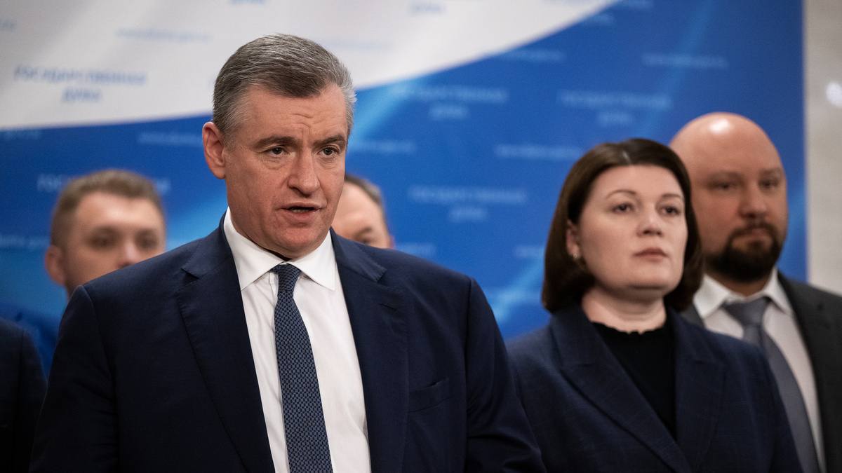 Председатель ЛДПР Леонид Слуцкий