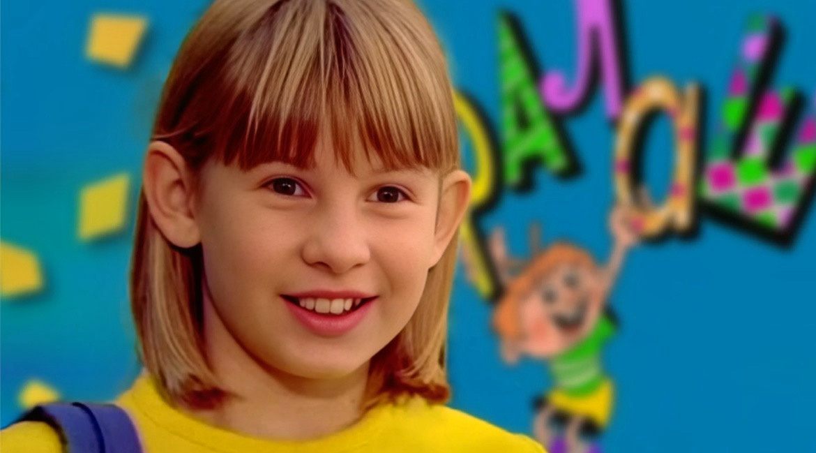 Анна Цуканова-Котт в детстве 