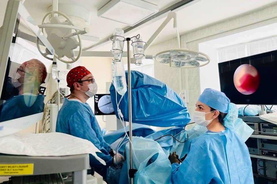    Пациентке провели уникальное сочетанное вмешательство. Фото: Тысячекоечная больница Владивостока