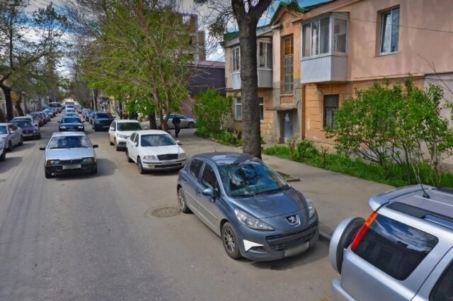    Улица Желябова в Симферополе: до бара «Мираж» несколько шагов. Фото: Яндекс карты