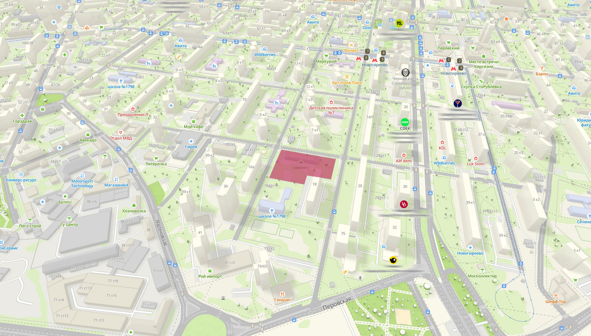 Пятно застройки Алексея Дикого, 18