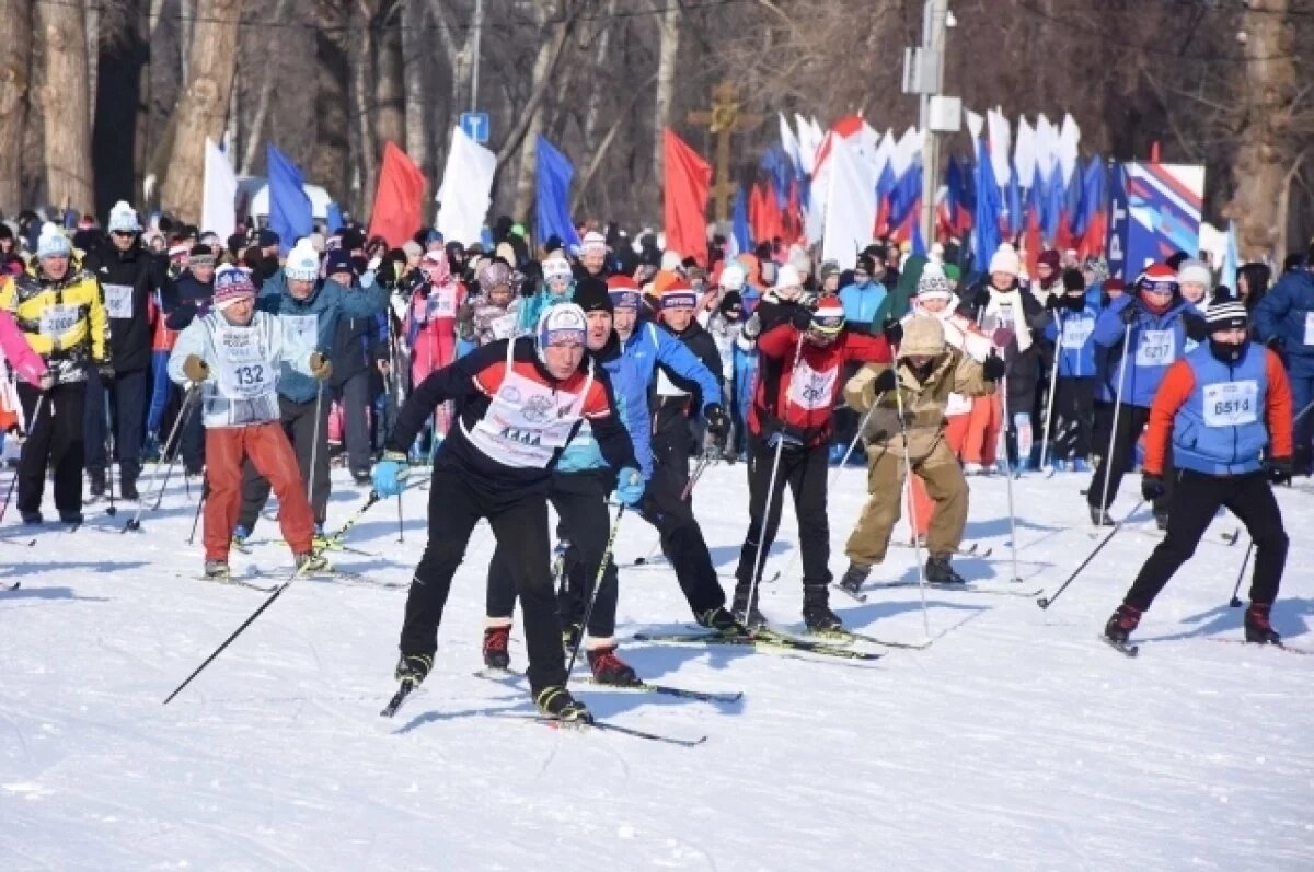    14 февраля оренбуржцы пробегут «Лыжню России»