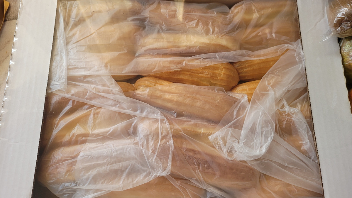 Заварные пирожные.