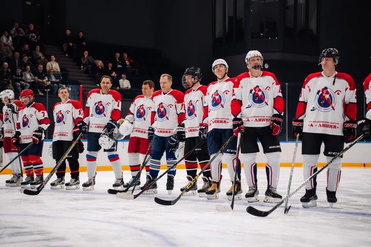 Сборная Ассоциации любительского хоккея. Фото: пресс-служба АЛХ