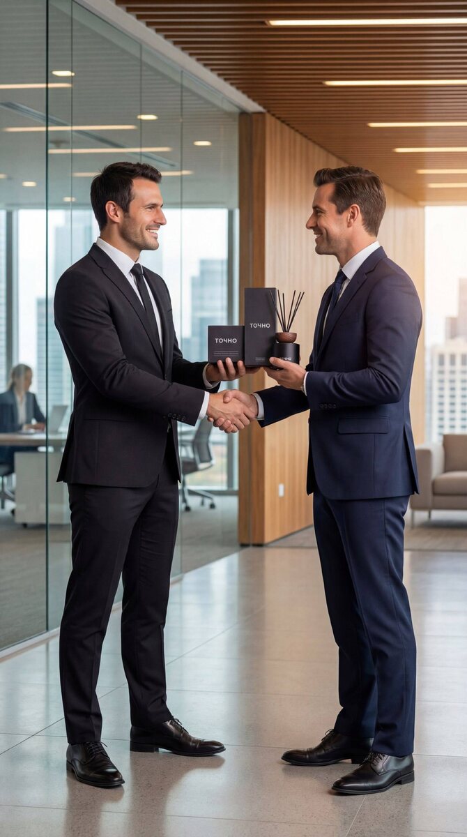 визуализация для ГК ТОЧНО – девелопер федерального уровня (арома мерч)