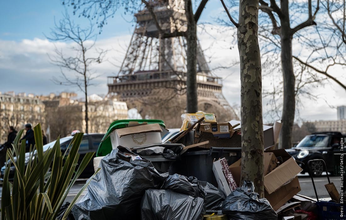 Вот до чего Макрон довёл некогда прекрасный Париж
