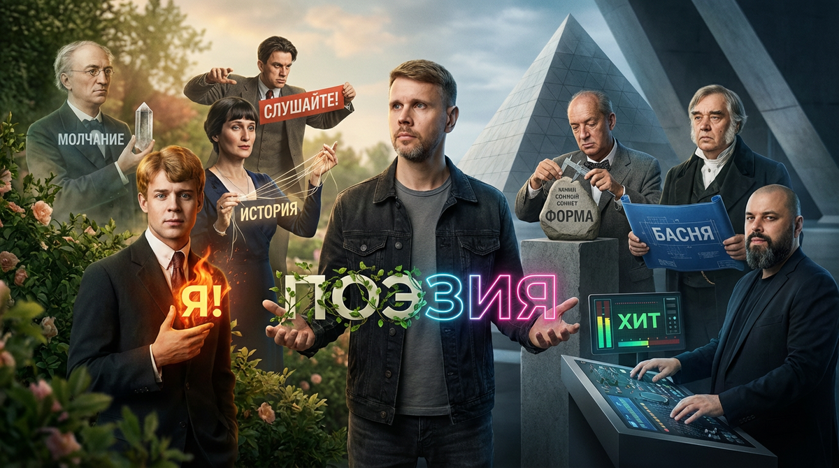 Когда в голове держишь все 8 архетипов, то становится понятнее, кто и что вообще пишет. Откуда у поэта именно такой стиль и жанр.