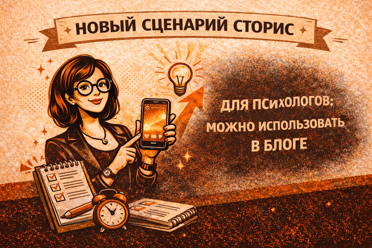 Сценарий можно использовать в блогах психологав