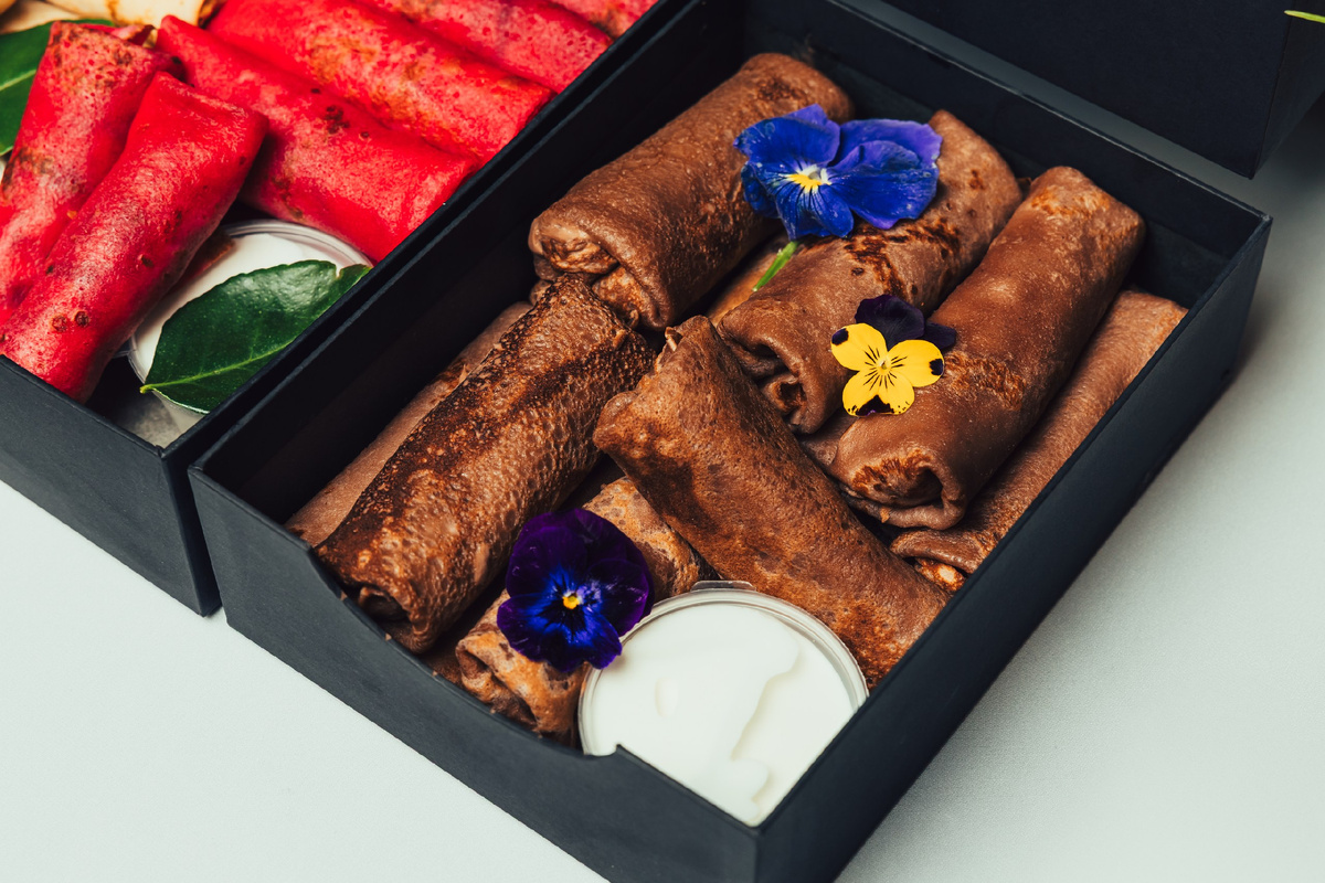 Готовые блины и масленичные боксы с доставкой - shop.m-catering.ru