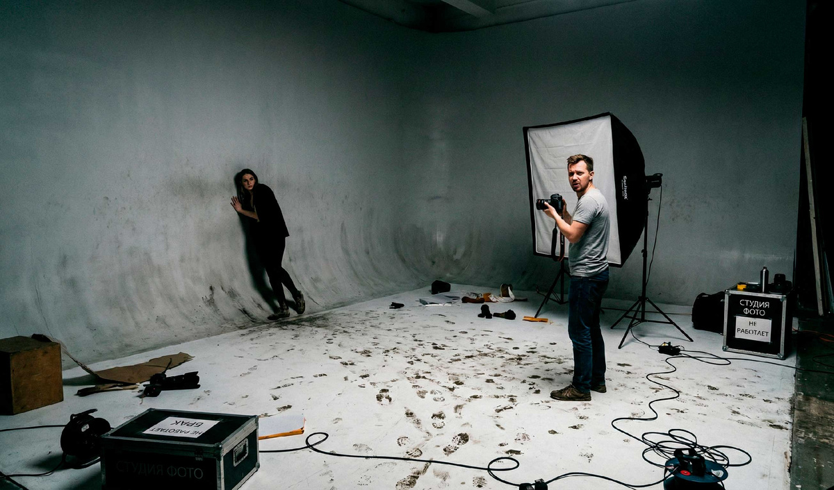 самые частые ошибки при съемке на циклораме