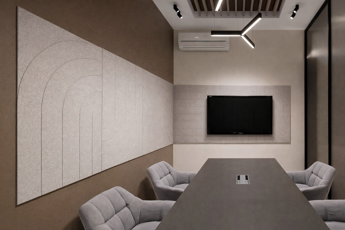 Войлочные стеновые панели