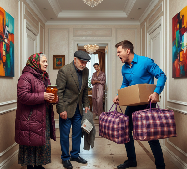 Богач выгнал деревенских родителей. А зимой он нашел в шкафу сверток, который заставил его рыдать