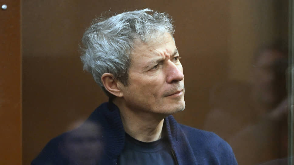 Вадим Мошкович на заседании по избранию ему меры пресечения в Мещанском райсуде Москвы.📷Фото: Антон Новодерёжкин / Коммерсантъ