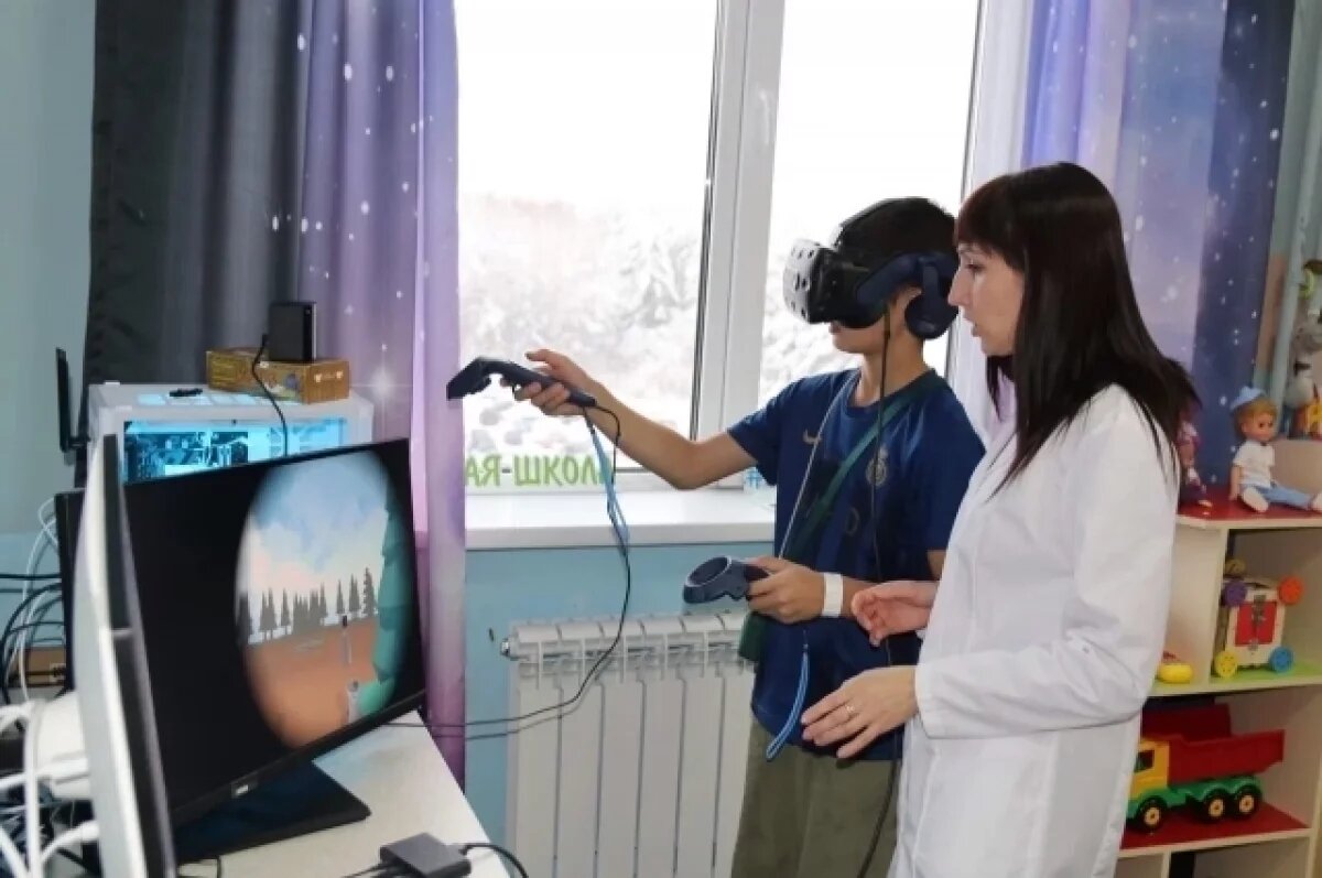    В Кузбассе детей после операций на сердце реабилитируют с помощью VR-игр