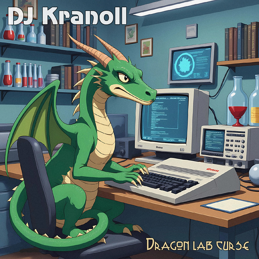 Официальная обложка сингла DJ Kranoll — Dragon Lab Curse